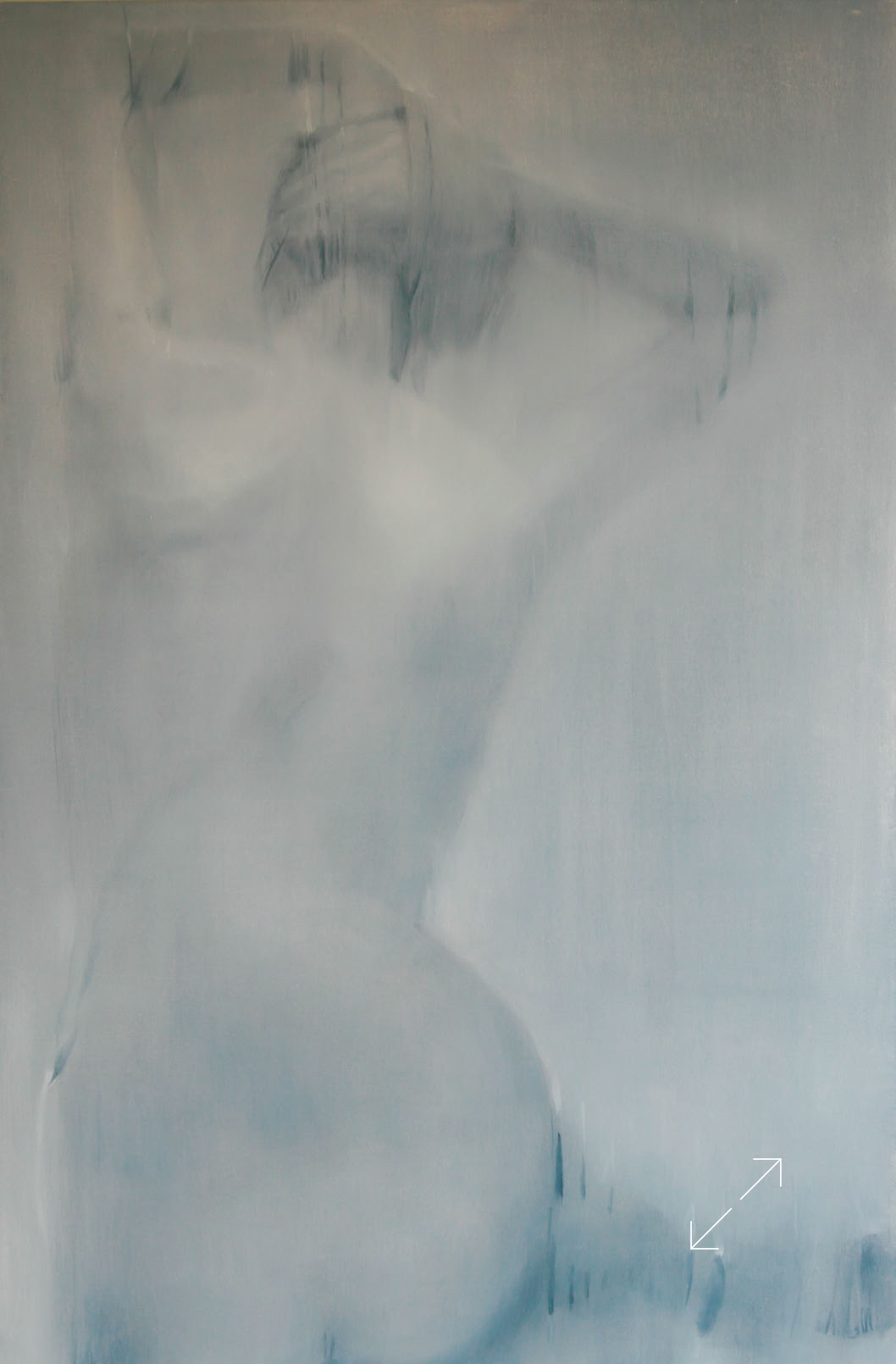 Alegría Polit. artist, painting,  minimalist, contemporary.
